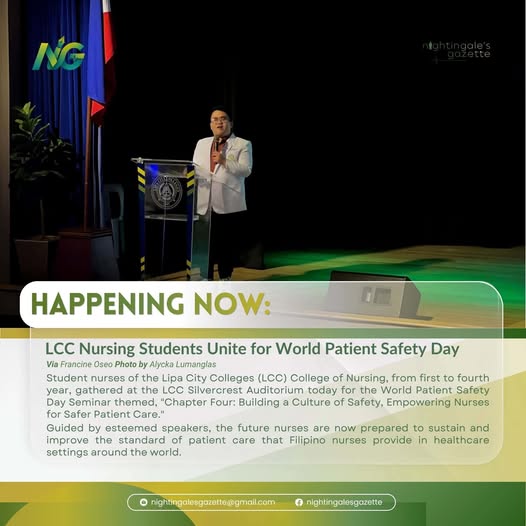 LCC Nursing Students Unite for World Patient Safety Day